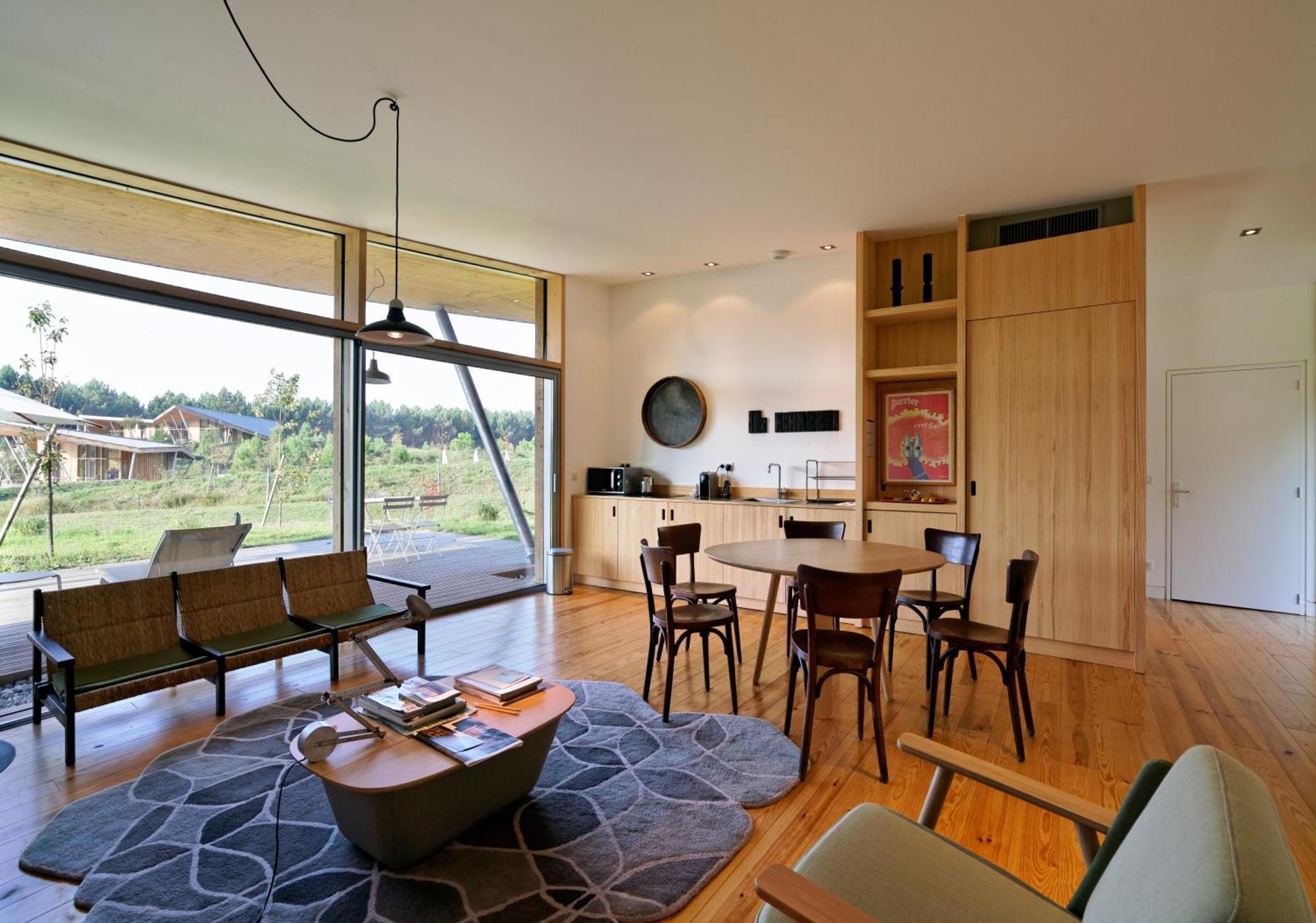 Les Echasses Golf & Surf Eco Lodge Saubion Kültér fotó