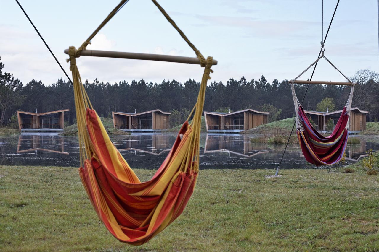 Les Echasses Golf & Surf Eco Lodge Saubion Kültér fotó