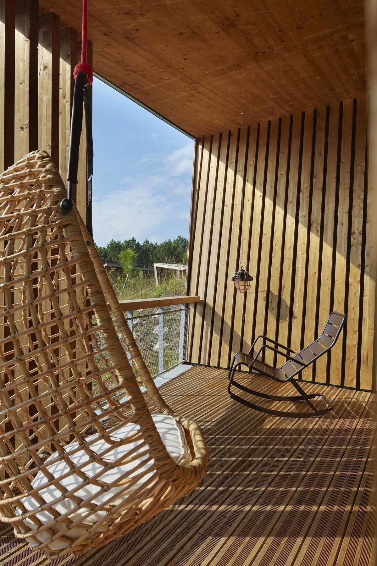 Les Echasses Golf & Surf Eco Lodge Saubion Kültér fotó