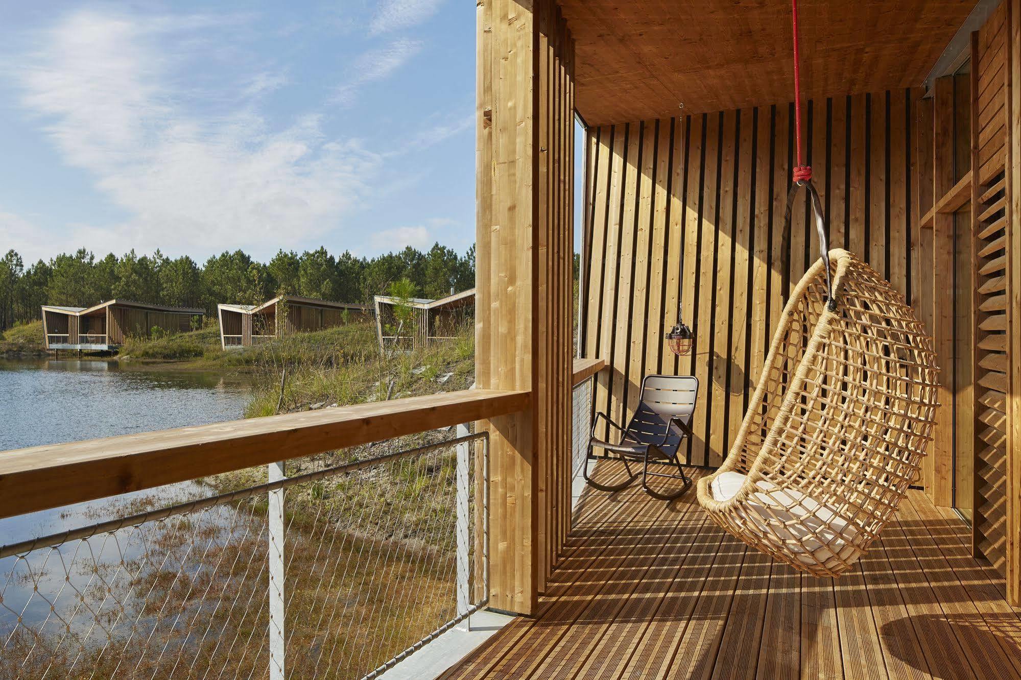 Les Echasses Golf & Surf Eco Lodge Saubion Kültér fotó