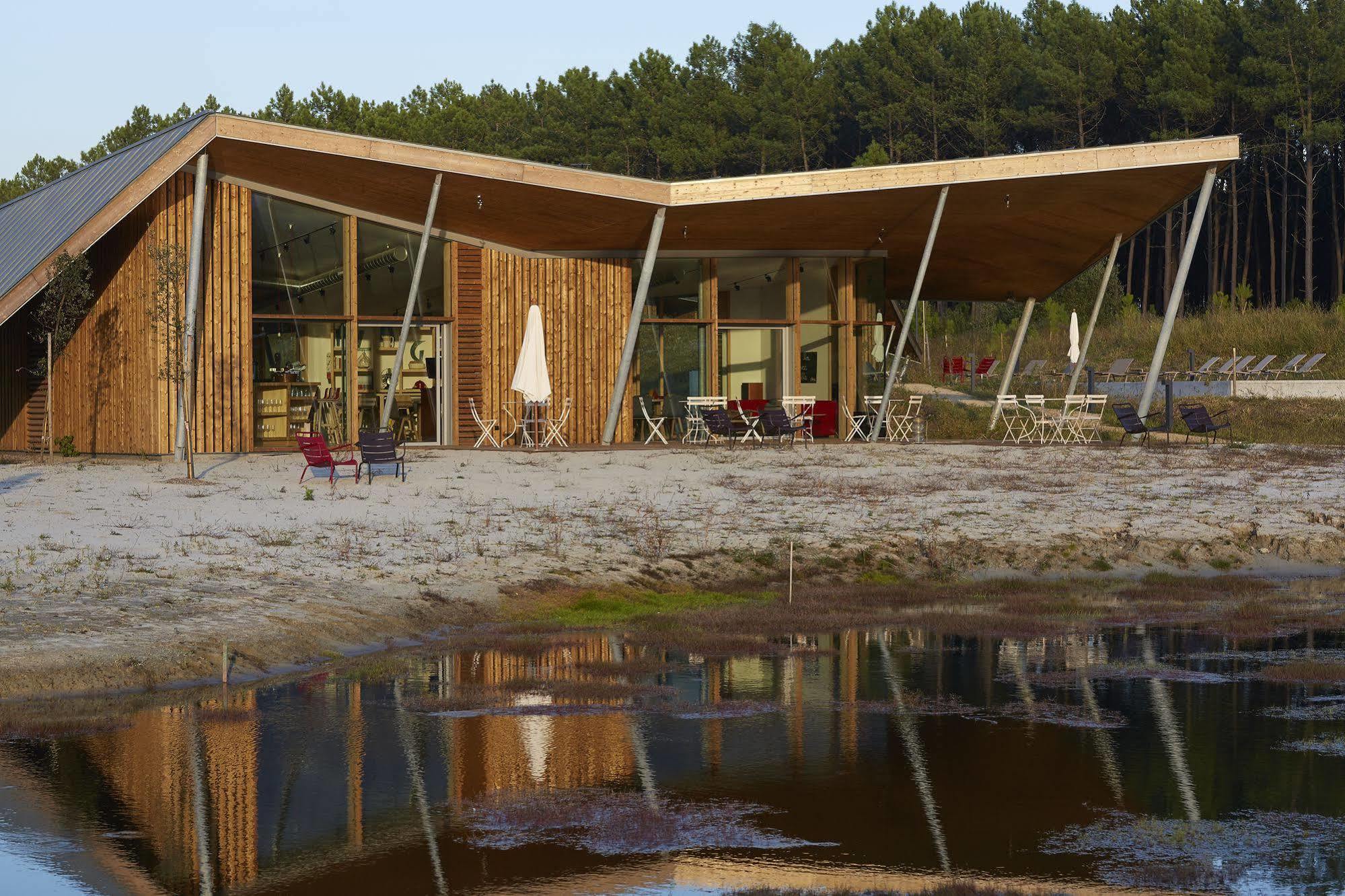 Les Echasses Golf & Surf Eco Lodge Saubion Kültér fotó