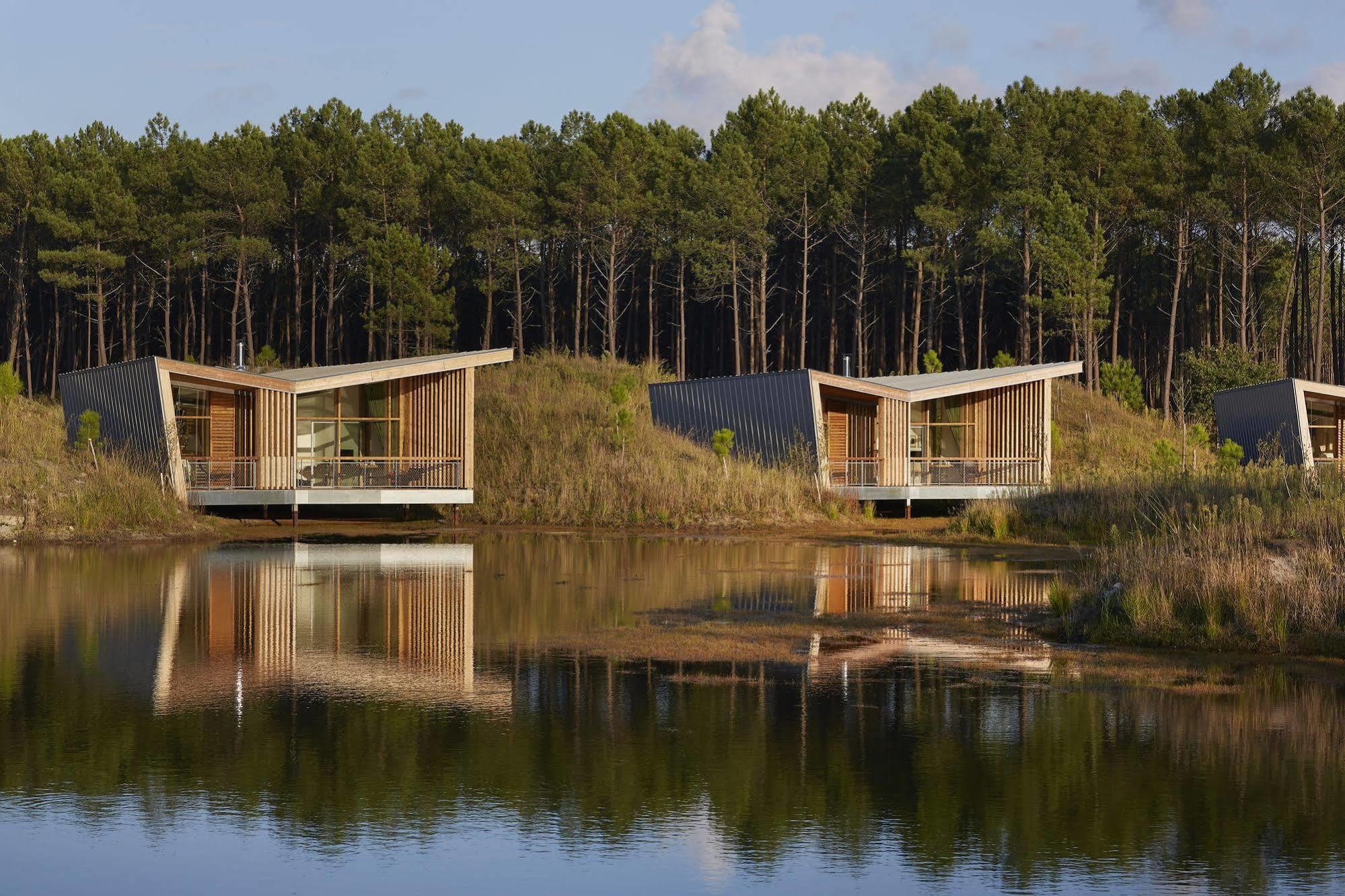 Les Echasses Golf & Surf Eco Lodge Saubion Kültér fotó