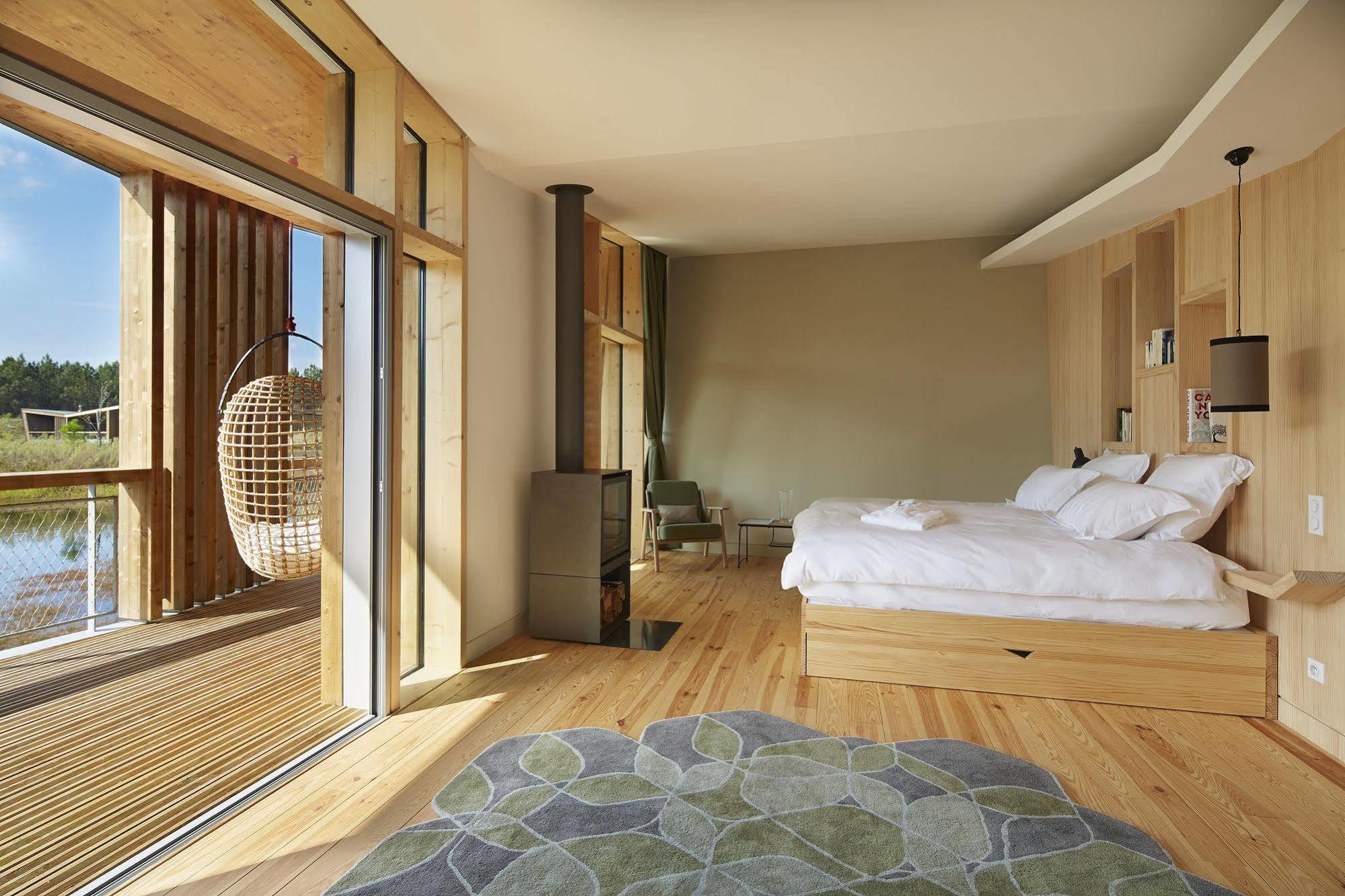 Les Echasses Golf & Surf Eco Lodge Saubion Kültér fotó