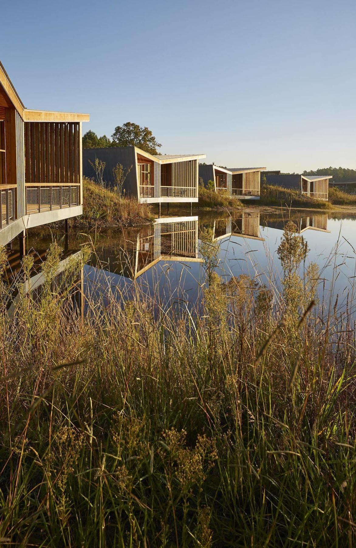 Les Echasses Golf & Surf Eco Lodge Saubion Kültér fotó